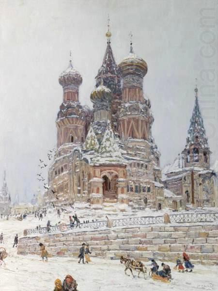 Nikolay Nikanorovich Dubovskoy Church of St. Basil china oil painting image